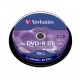 Verbatim Dvd+R Vierge Double Couche Spindle de 10